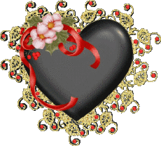 Messagi Francese Bon Anniversaire Coeur 005 