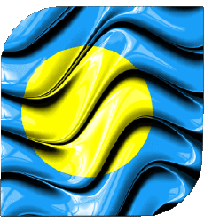 Banderas Oceanía Palau Plaza 