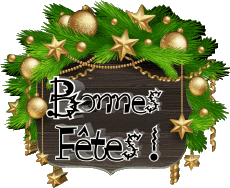 Messages French Bonnes Fêtes (Noël) Serie 17 