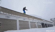 Humor - Fun Deportes Tabla de nieve Free Style Gamelle Fail 