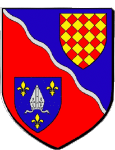 Banderas Francia Departamentos - Ciudades 16 MERIGNAC 