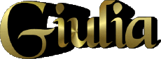 Vorname WEIBLICH - Italien G Giulia 