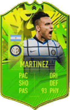 Multi Média Jeux Vidéo F I F A - Joueurs Cartes Argentine Lautaro Martinez 