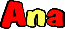 Prénoms FEMININ - Espagne A Ana 