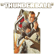 Multimedia Películas Internacional James Bond 007 Operación trueno Logotipo Inglés 