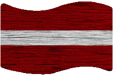 Bandiere Europa Lettonia Rettangolo 