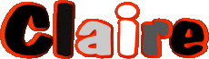 Vorname WEIBLICH - Frankreich C Claire 