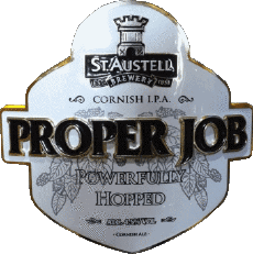 Proper Job-Boissons Bières Royaume Uni St Austell 