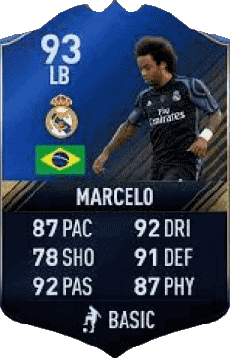 Multimedia Videospiele F I F A - Karten Spieler Brasilien Marcelo Vieira da Silva 