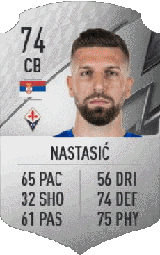 Multimedia Vídeo Juegos F I F A - Jugadores  cartas Serbia Matija Nastasic 