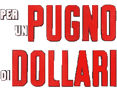 Multi Média Cinéma International Pour une poignée de Dollars Logo Italien 