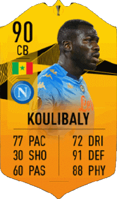 Multimedia Videospiele F I F A - Karten Spieler Senegal Kalidou Koulibaly 