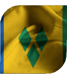 Fahnen Amerika St. Vincent und die Grenadinen Platz 