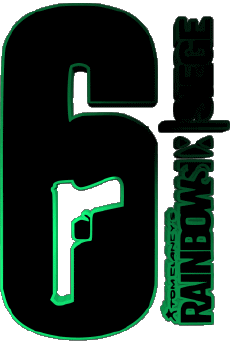 Multi Média Jeux Vidéo Rainbow 6 - Logo - Icônes 