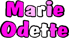 First Names FEMININE - France M Composed Marie Odette 