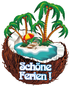 Messages German Schöne Ferien Transparent Background 23 