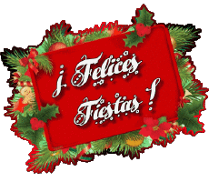 Messages Espagnol Felices Fiestas Serie 03 