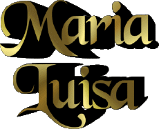 Prénoms FEMININ - Italie M Composé Maria Luisa 