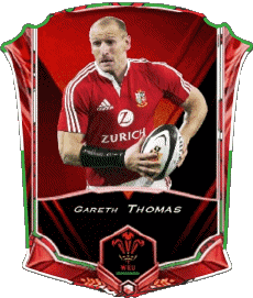 Sportivo Rugby - Giocatori Galles Squadra 2022 Gareth Thomas 