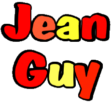 Vorname MANN - Frankreich J Zusammengesetzter Jean Guy 