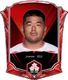 Sportivo Rugby - Giocatori Giappone Jiwon Gu 