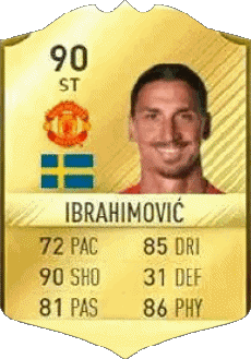 Multimedia Videogiochi F I F A - Giocatori carte Svezia Zlatan Ibrahimovic 