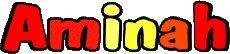 Nombre FEMENINO - Magreb Musulmán A Aminah 