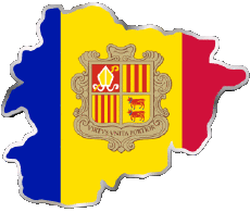 Flags Europe Andorra Various 