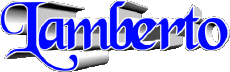 Vorname MANN - Italien L Lamberto 