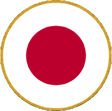 Bandiere Asia Giappone Tondo 