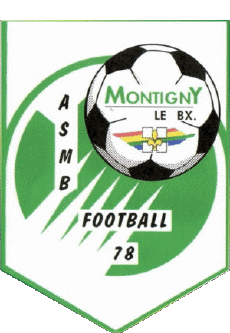 Sports FootBall Club France Logo Ile-de-France 78 - Yvelines AS Montigny le Bretonneux 