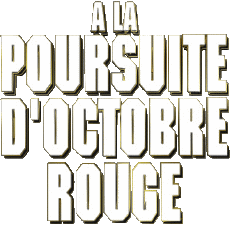 Multimedia Películas Internacional La Caza del Octubre Rojo Logotipo Francés 