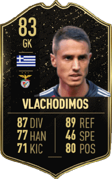 Multi Média Jeux Vidéo F I F A - Joueurs Cartes Grèce Odisseas Vlachodimos 