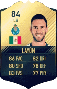 Multimedia Videospiele F I F A - Karten Spieler Mexiko Miguel Layún 