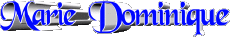 Nombre FEMENINO - Francia M Compuesto Marie Dominique 