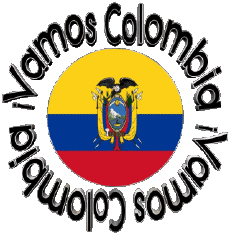 Messages Spanish Vamos Colombia Bandera 