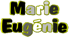Nombre FEMENINO - Francia M Compuesto Marie Eugénie 
