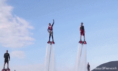 Humour - Fun Transports Jet Ski Fly-boarding Fun - Win 