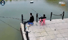 Humour - Fun PERSONNAGES Pêcheurs Gamelle - Fun Fail 