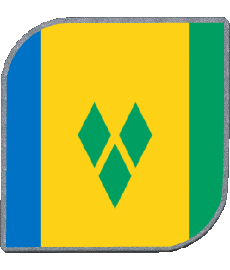 Banderas América San Vicente y las Granadinas Plaza 