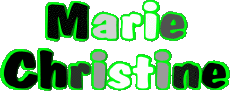 Prénoms FEMININ - France M Composé Marie Christine 