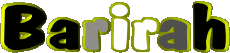 Prénoms FEMININ - Maghreb Musulman B Barirah 