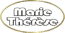Nombre FEMENINO - Francia M Compuesto Marie Thérèse 
