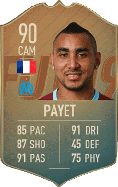 Multi Media Video Games F I F A - Card Players France Dimitri Payet 