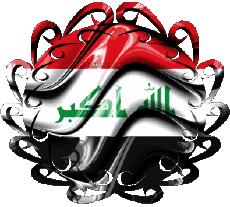 Flags Asia Iraq Form 01 