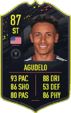 Multimedia Vídeo Juegos F I F A - Jugadores  cartas U S A Juan Agudelo 