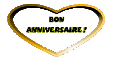 Messagi Francese Bon Anniversaire Coeur 002 