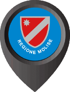 Drapeaux Europe Italie Molise Epingle de Localisation 