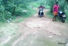 Humor - Fun Transporte Scooter Fun Accident - Fail 