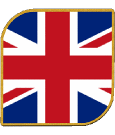 Bandiere Europa UK Quadrato 